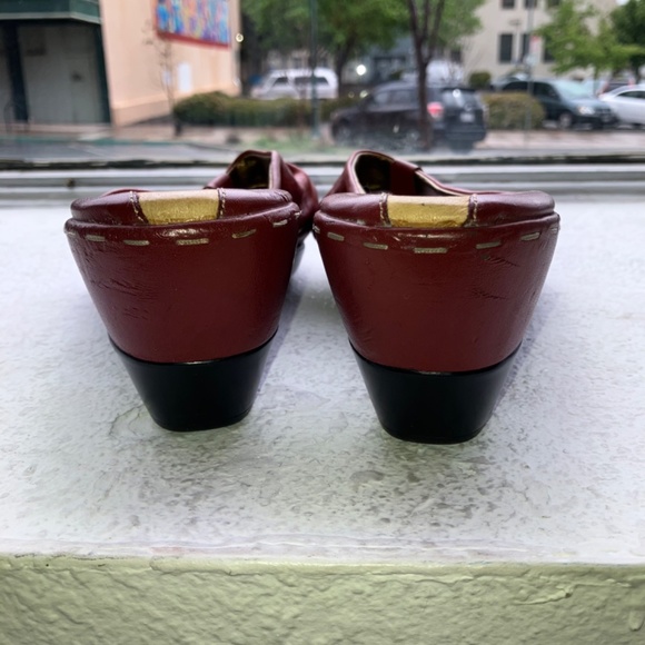 Hush Puppies Red leather slip on shoes - Picture 8 of 8